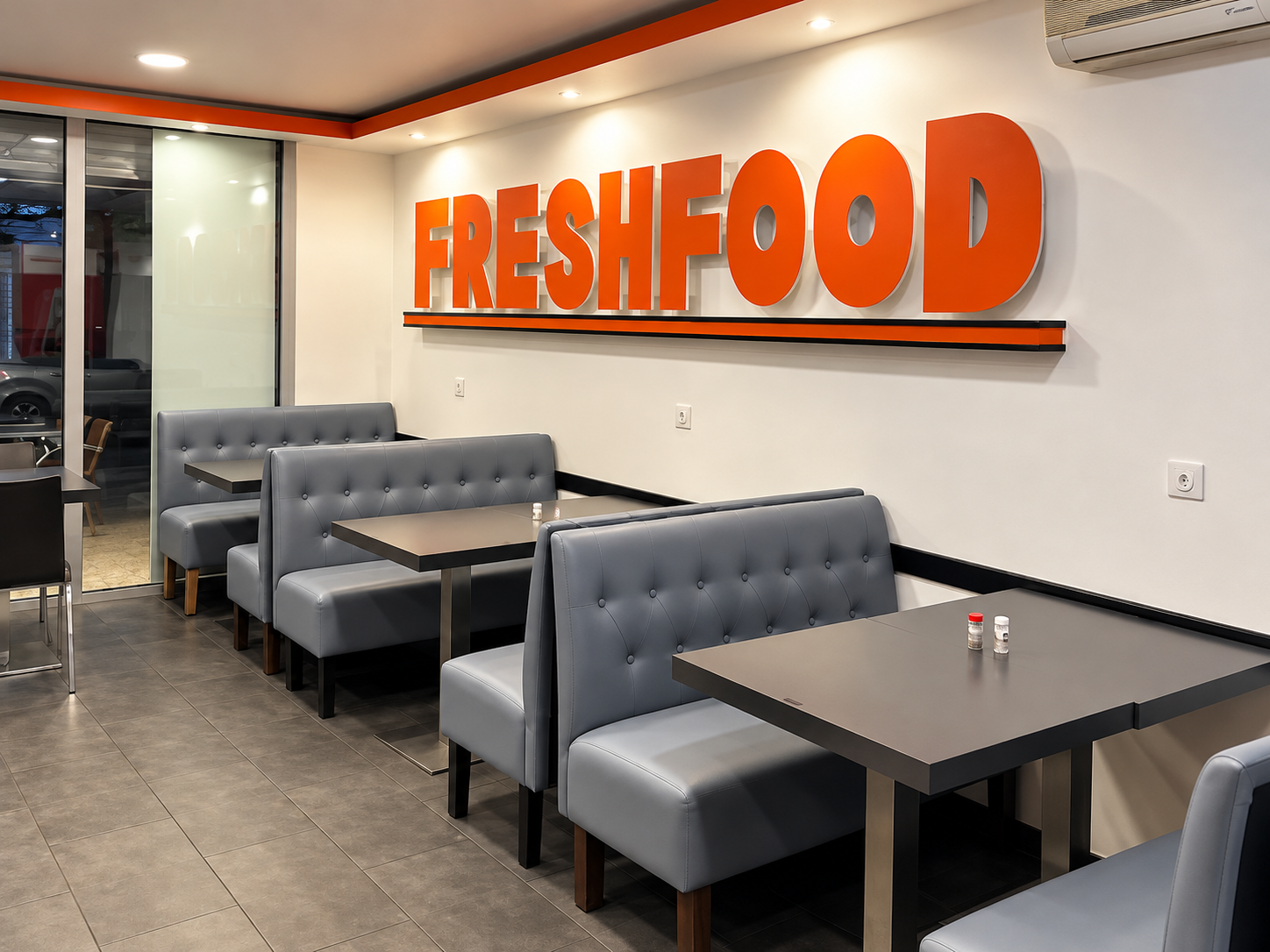 Intérieur du restaurant Fresh Food Grillades